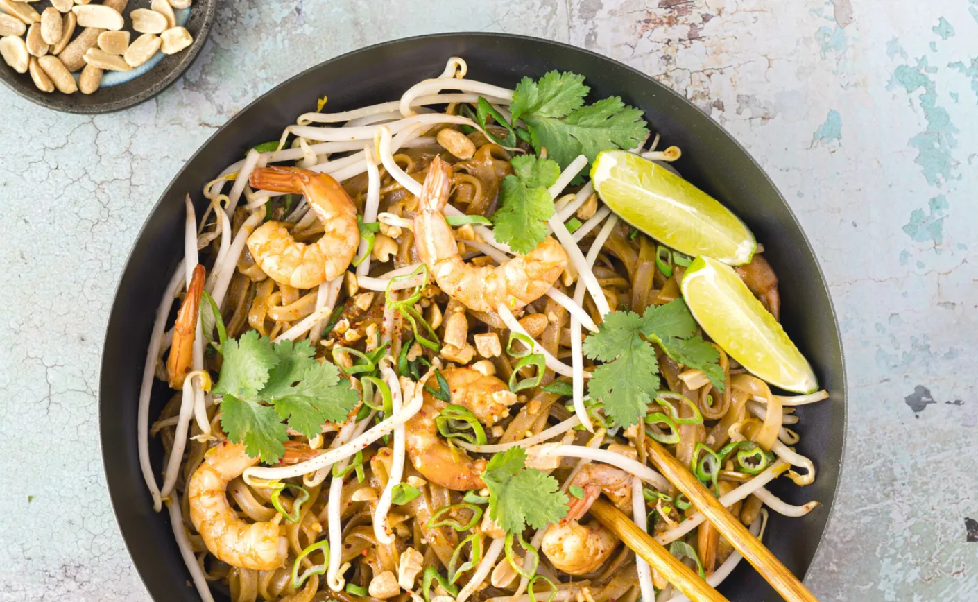 Pad Thaï aux Crevettes revisité 