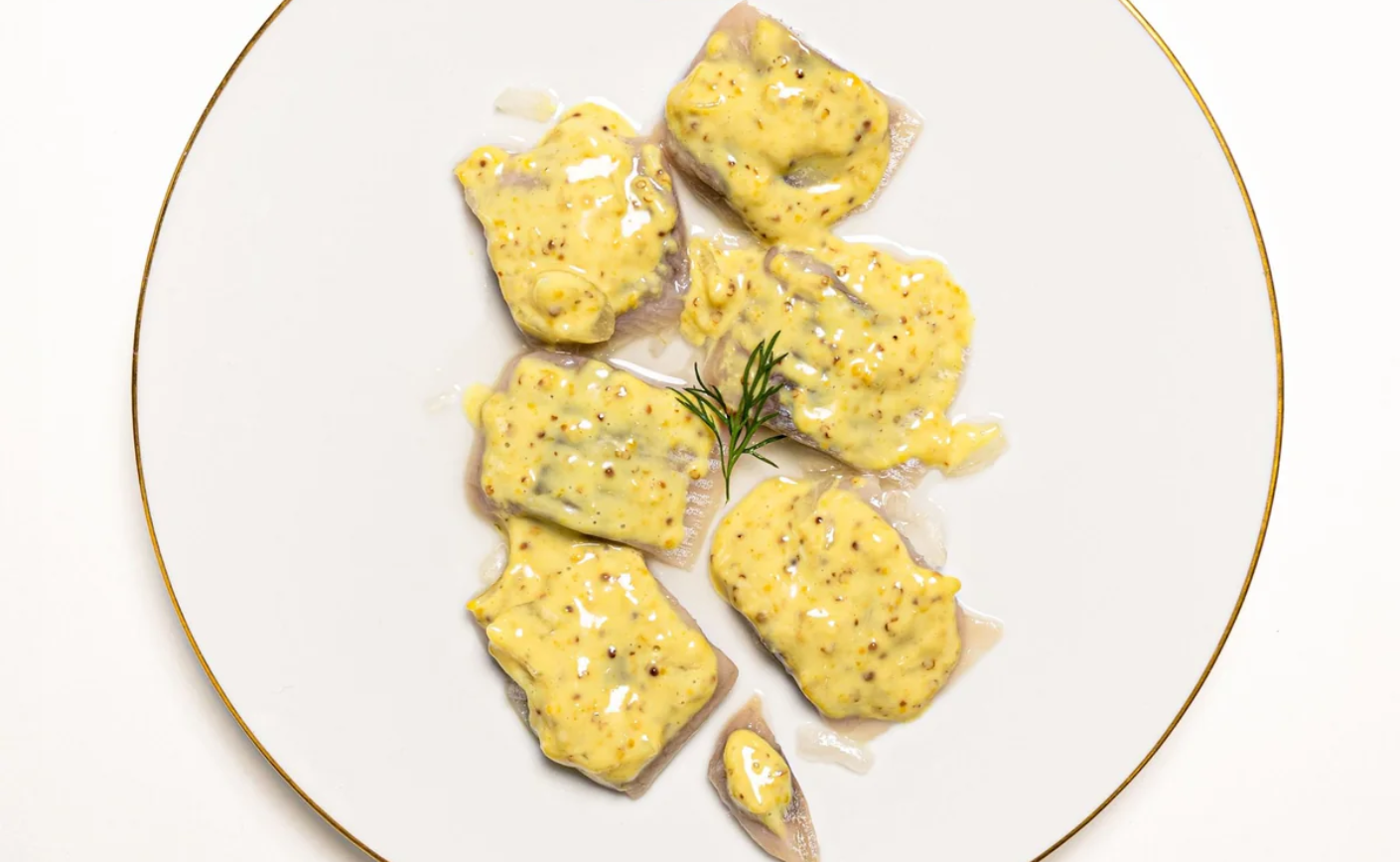 Herring with Mustard Sauce