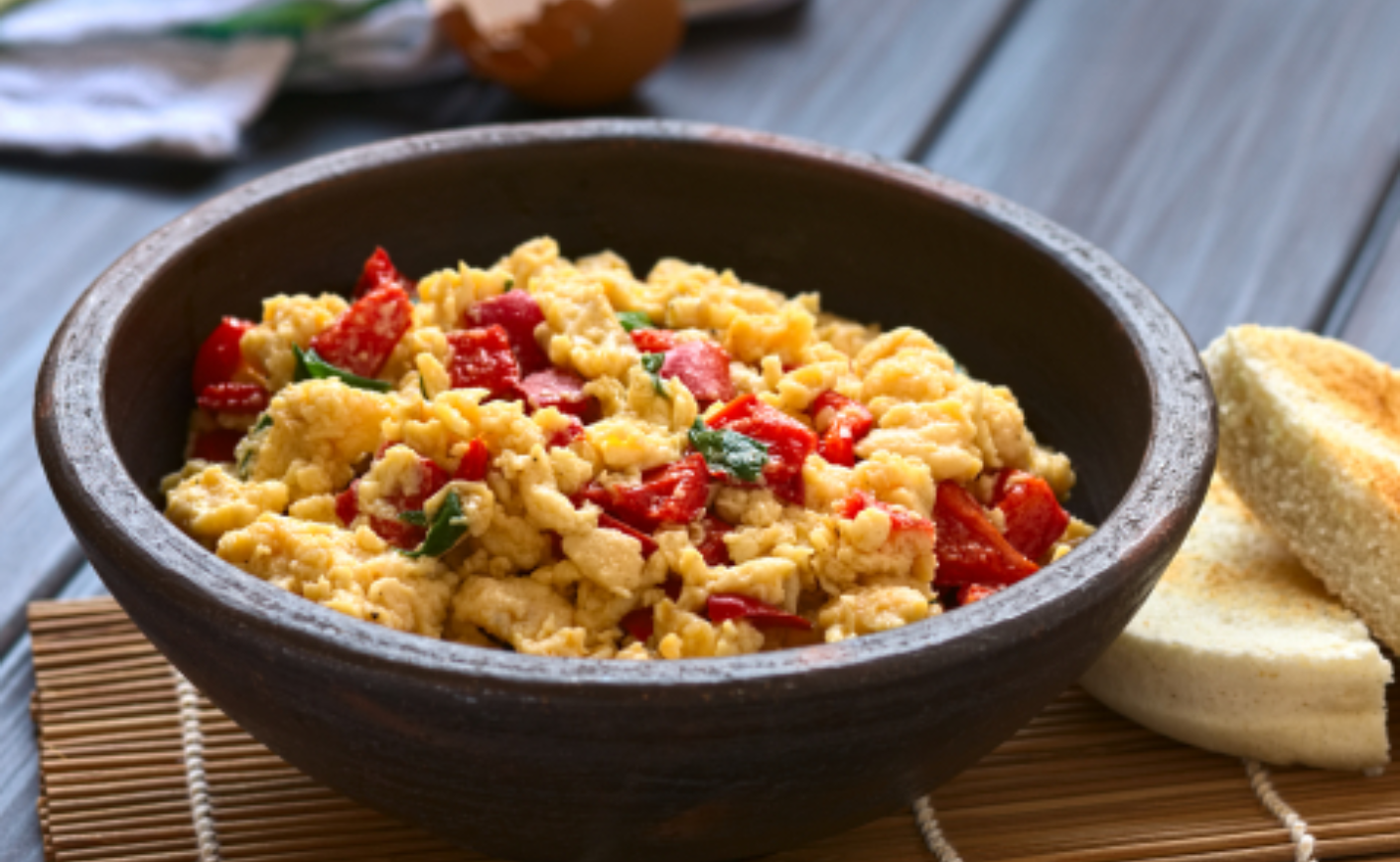 Colorful Scrambled Eggs