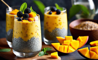 Pudding de Chia à la Mangue