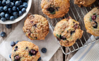Muffin aux myrtilles